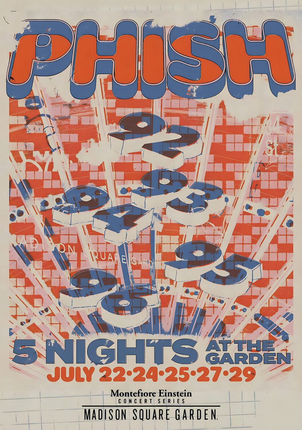 Phish tour poster — 2026